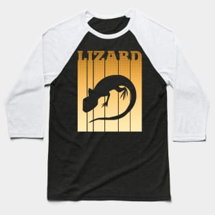 Retro Lizard Baseball T-Shirt